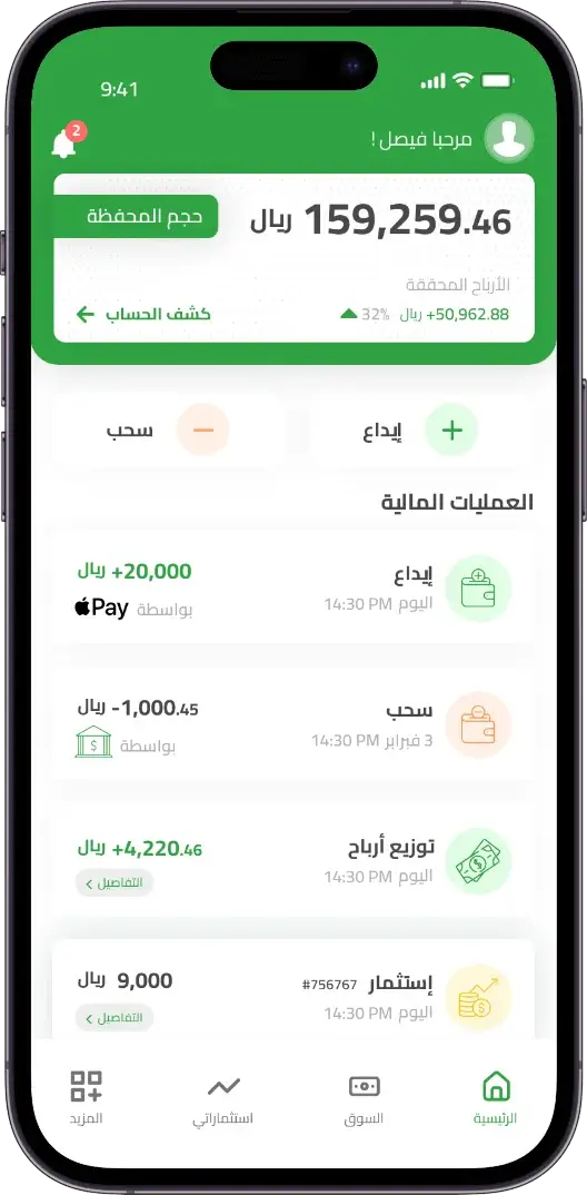 استثمر في تمويل الأفراد
