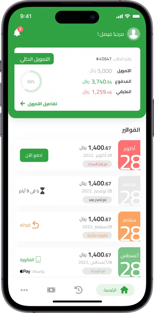 تمويل شخصي من سلفة